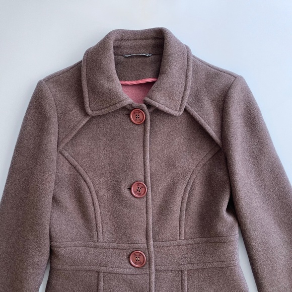 LIU JO single-breasted wool coat size 6 - Picture 2 of 13